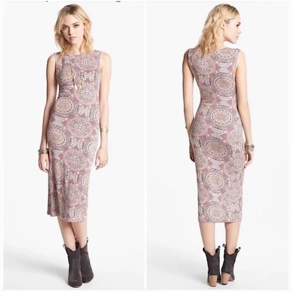 free people LOVE FROM LONDON midi dress .